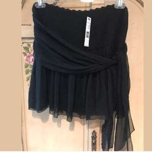 Elie tahari Black Gabe skirt size 12 NWT